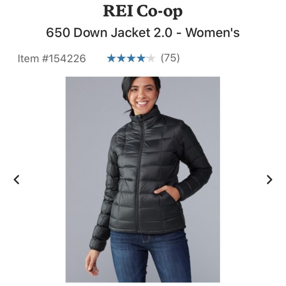 REI Down Jacket